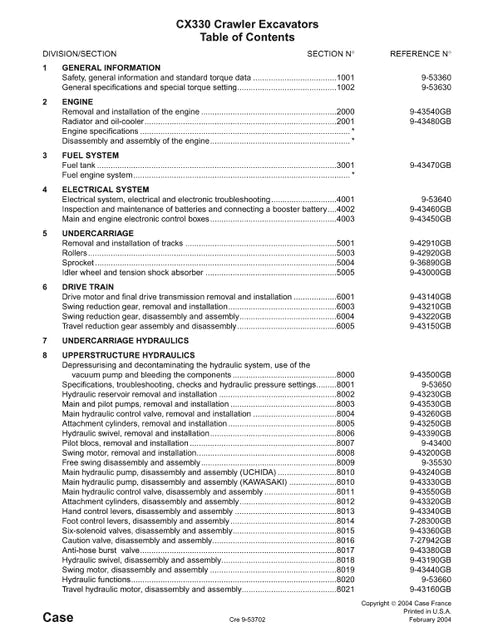 case-cx330-crawler-excavator-pdf-repair-and-service-manual
