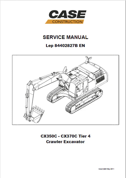 case-cx350c-cx370c-crawler-excavator-pdf-repair-and-service-manual