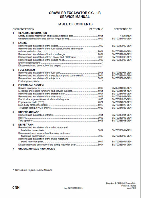 case-cx700b-crawler-excavator-pdf-repair-and-service-manual