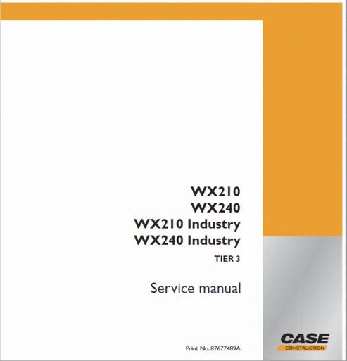 case-wx210-and-wx240-wheeled-excavator-pdf-repair-and-service-manual