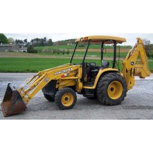 John Deere 110 Excavator Pdf Diagnostic, Operation and Tests Service Manual TM1657