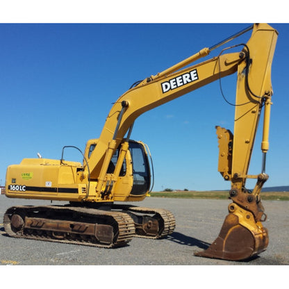 John Deere 160LC Excavator Pdf Diagnostic, Operation and Tests Service Manual TM1661 2