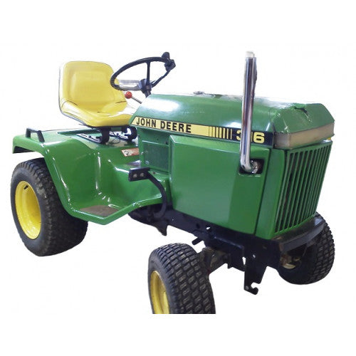 John Deere 300, 312, 314 and 316 Lawn Tractor Pdf Technical Repair Service Manual SM2104 2