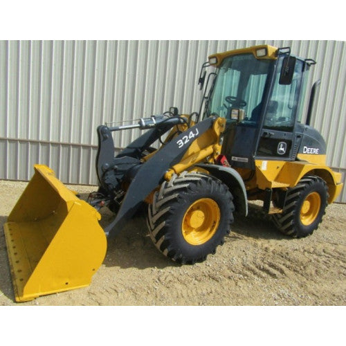 John Deere 324J 4WD Loader Pdf Diagnostic, Operation and Tests Service