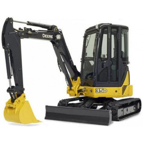John Deere 35D and 50D Compact Excavator Pdf Diagnostic, Operation and Tests Service Manual TM2263 2