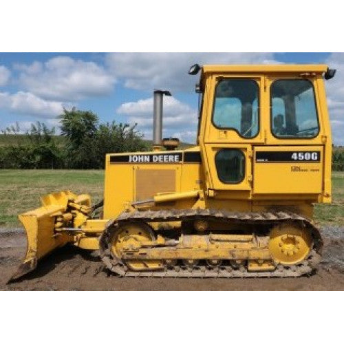John Deere 450G, 455G, 550G, 555G, 650G Crawler Dozer/Loader Pdf Diagnostic, Operation and Tests Service Manual TM1403 2