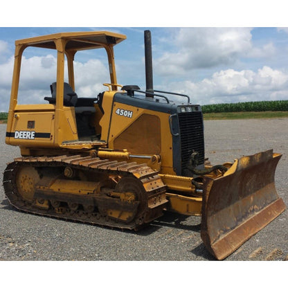 John Deere 450H, 550H, 650H Crawler Dozer Pdf Diagnostic, Operation and Tests Service Manual TM1743 2