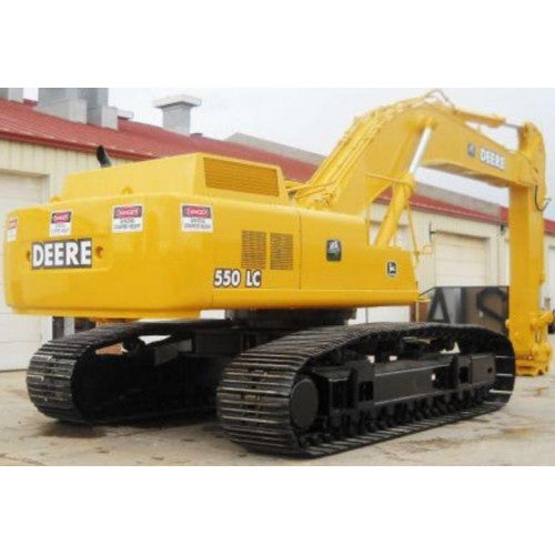 John Deere 550LC excavator Pdf Diagnostic, Operation and Tests Service Manual TM1807 2