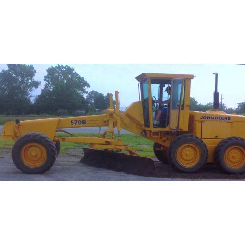 John Deere 570B Motor Grader Pdf Diagnostic, Operation and Tests Service Manual TM1399