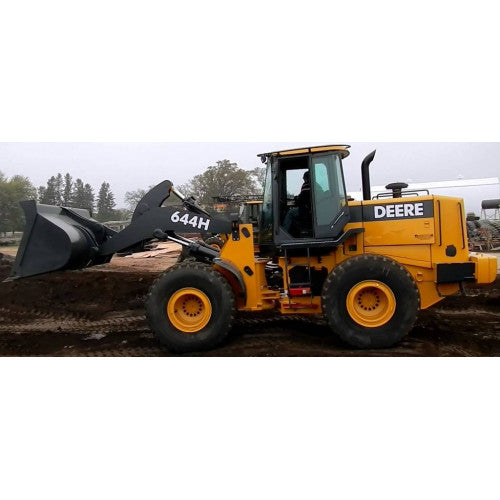 John Deere 644H 4WD Loader and 644H MH Material Handler Pdf Diagnostic, Operation and Tests Service Manual TM1637 2