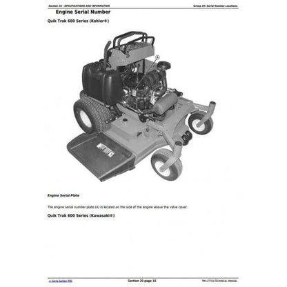 John Deere 648R, 652B, 652R, 661R Mower Pdf Diagnostic and Technical Repair Service Manual TM127719