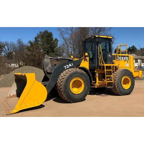 John Deere 724J 4WD Loader Pdf Diagnostic, Operation and Tests Service Manual TM10232 2