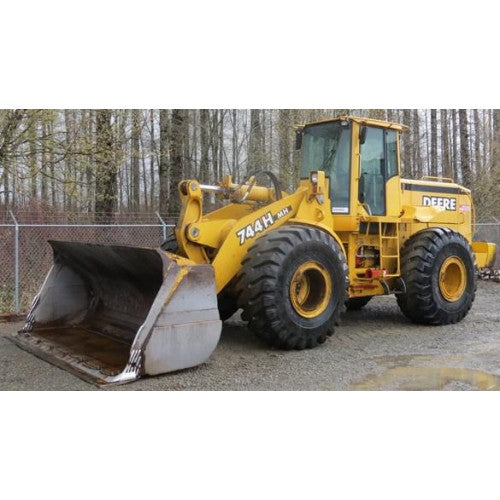 John Deere 744H 4WD Loader and 744H MH Material Handler Pdf Diagnostic, Operation and Tests Service Manual TM1602 2