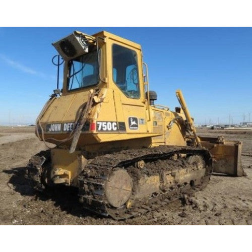 John Deere 750C, 850C Crawler Dozer Pdf Technical Repair Service Manual TM1589 2