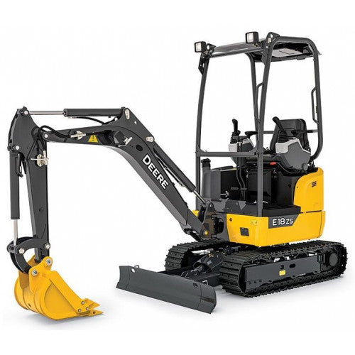 John Deere E18ZS Excavator Pdf Diagnostic, Operation and Tests Service Manual TM14361X19 2