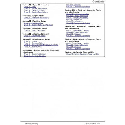 John Deere Z994R ZTrak™ Pro Series Mower Pdf Technical Repair Service Manual TM156219 2