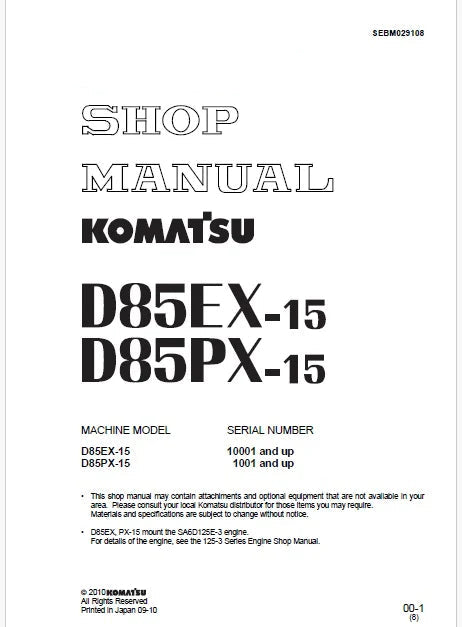 komatsu-d85px-15-bulldozer-pdf-repair-and-service-manual