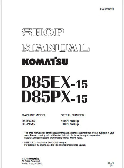 komatsu-d85px-15-bulldozer-pdf-repair-and-service-manual