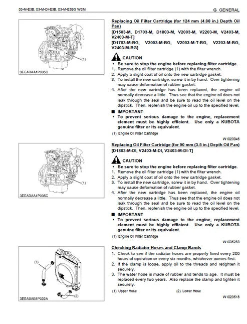 Kubota W5019-T Walk Behind Mower Pdf Repair and Service Manual